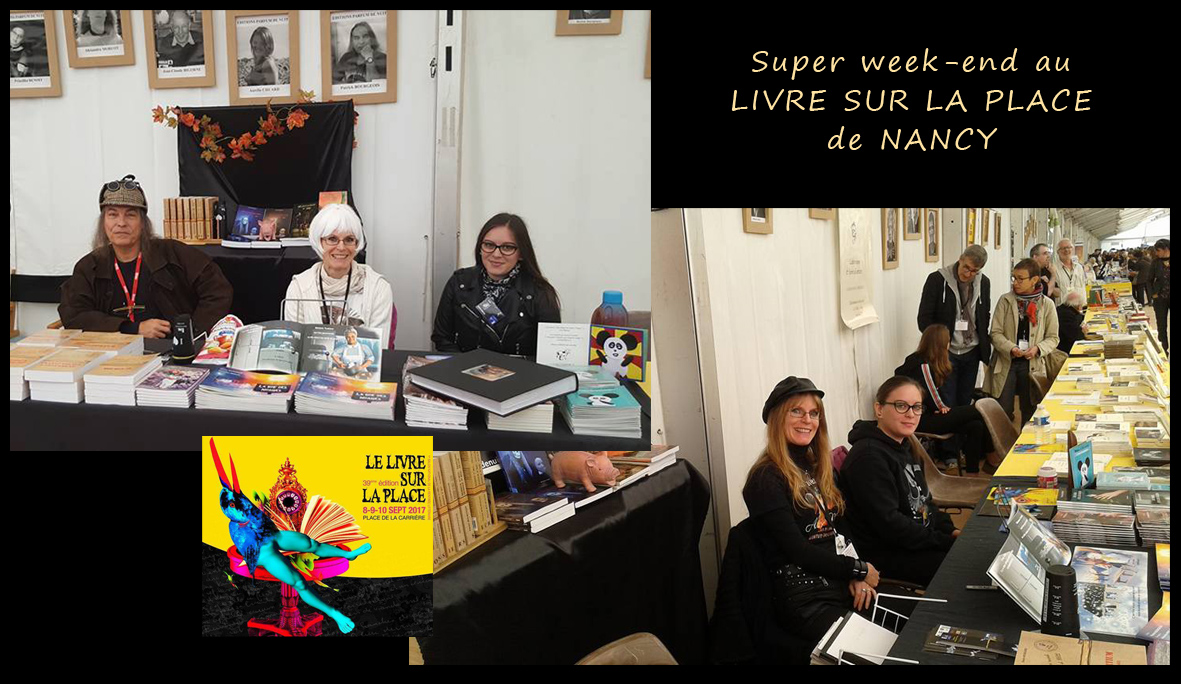 Livre sur la place Nancy